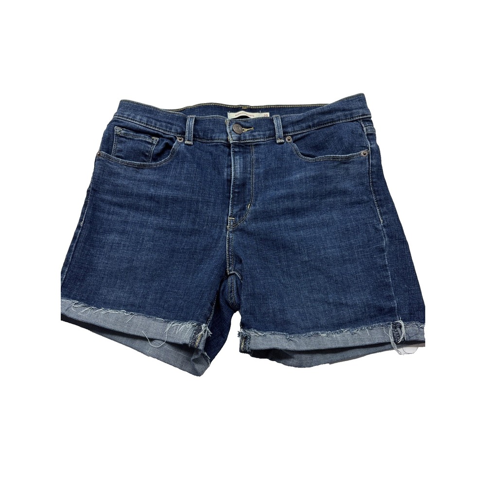 Levi's Girls Bermuda shorts ** SZ 29 blue Denim shorts med Wash